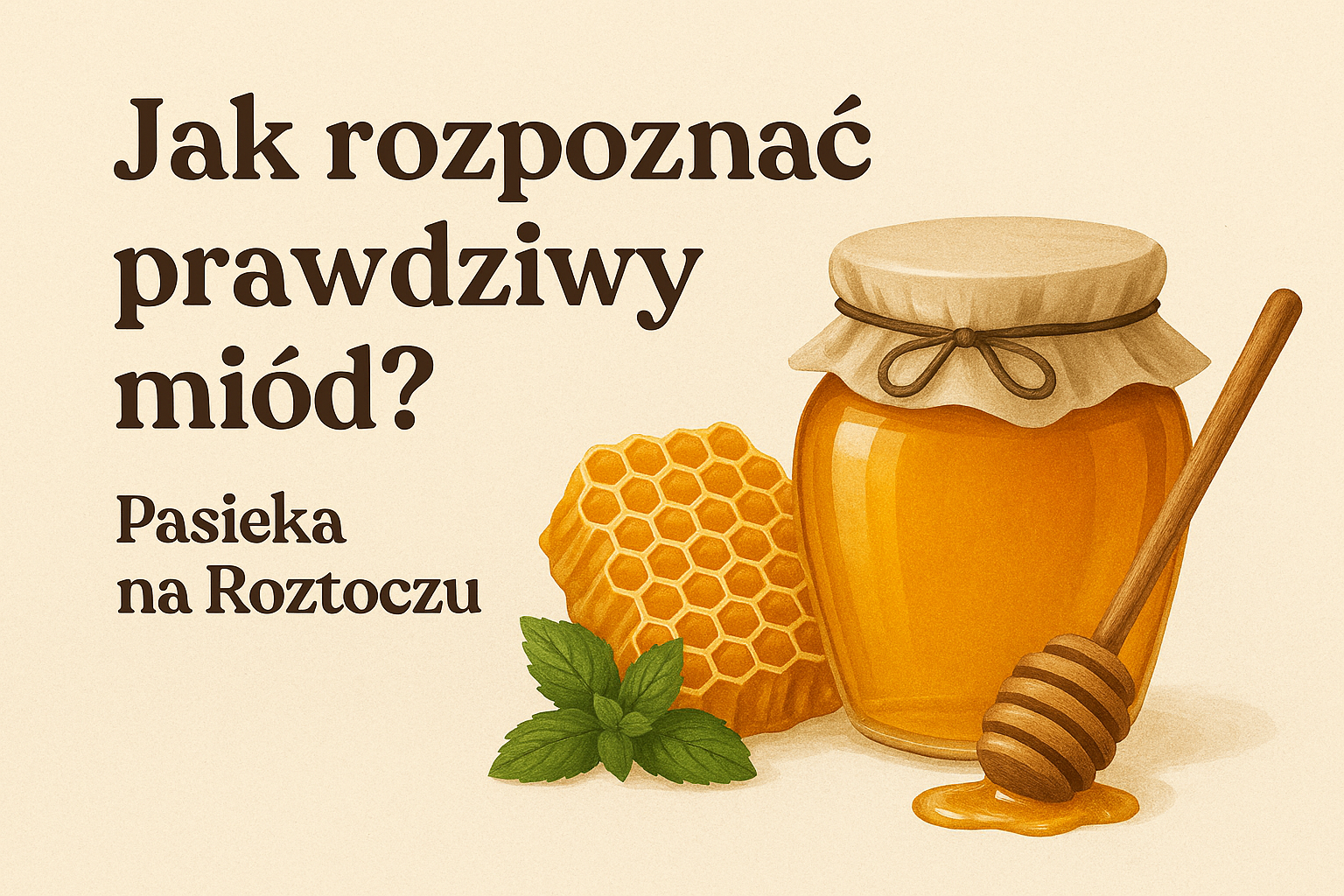 Jak rozpoznać prawdziwy miód