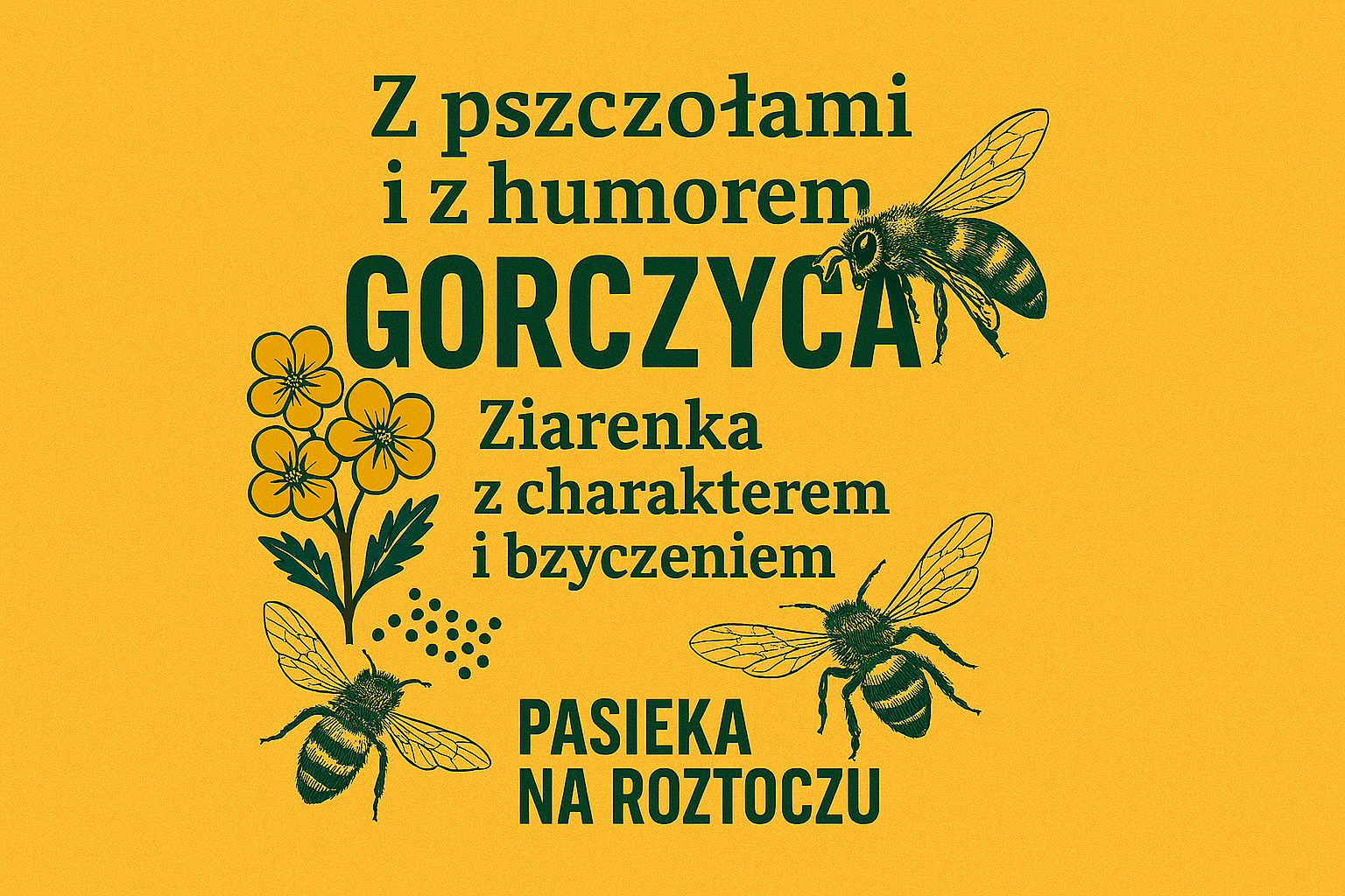 Gorczyca: Ziarenka z charakterem i bzyczeniem