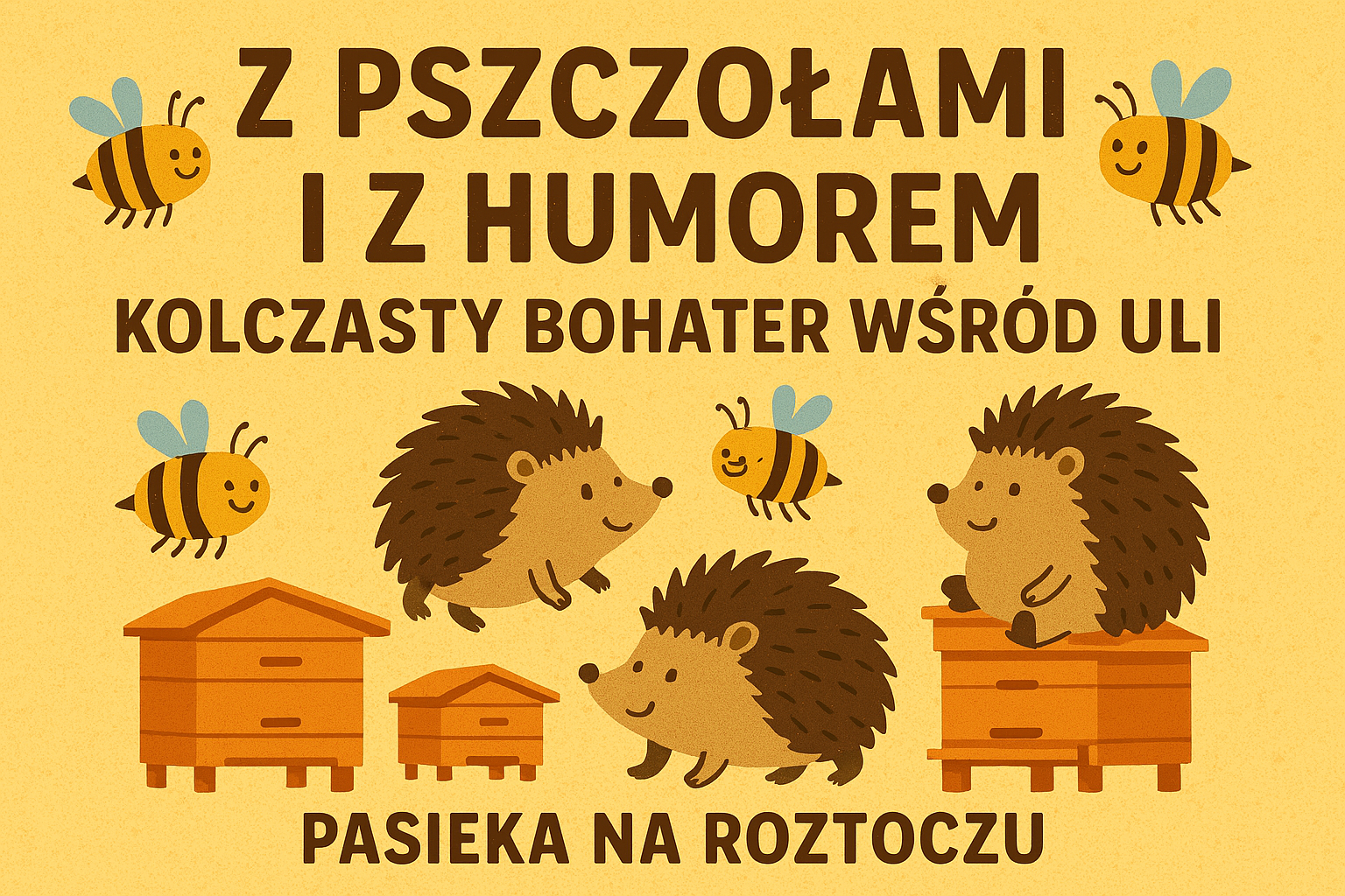 Kolczasty bohater wśród uli