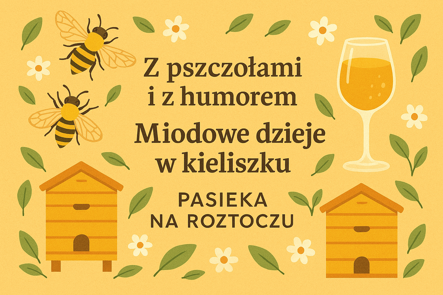 Miodowe dzieje w kieliszku
