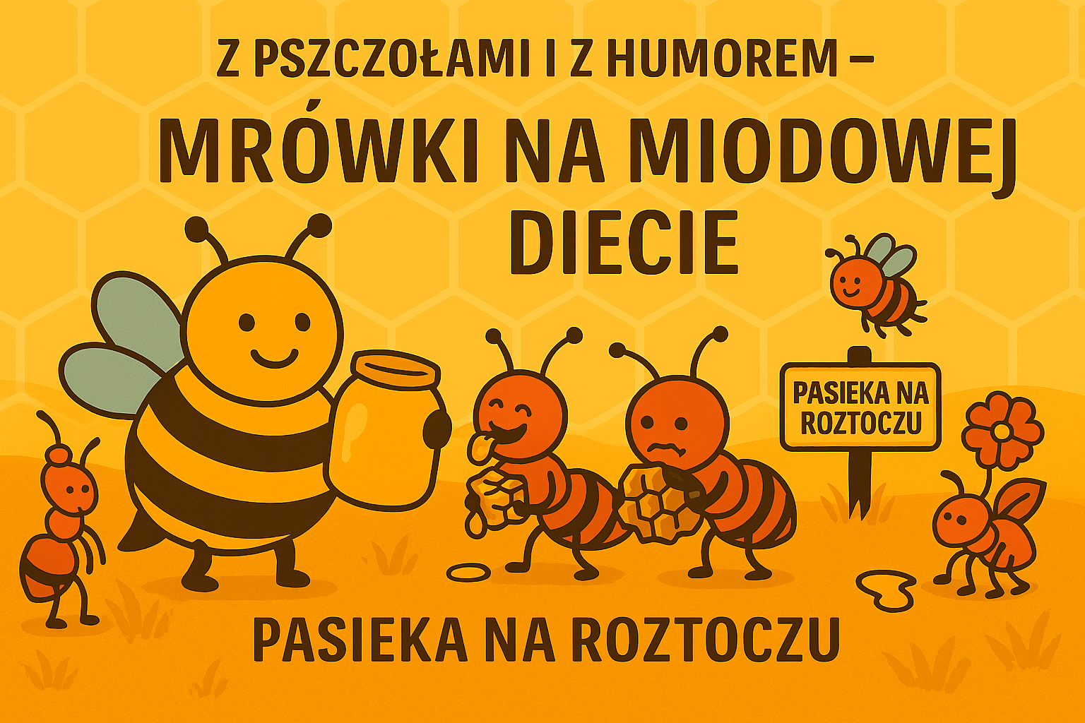 Mrówki na miodowej diecie