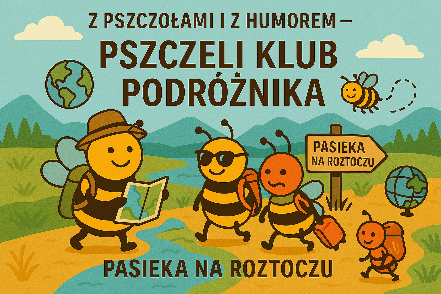 Z pszczołami i z humorem - Pszczeli Klub Podróżnika