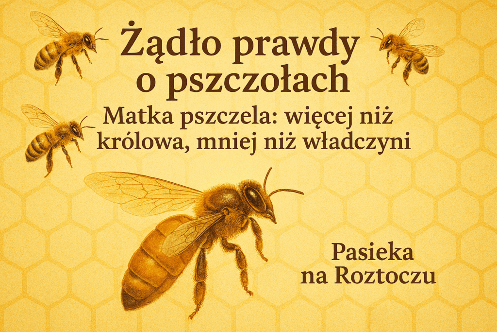 Matka pszczela więcej niż królowa, mniej niż władczyni