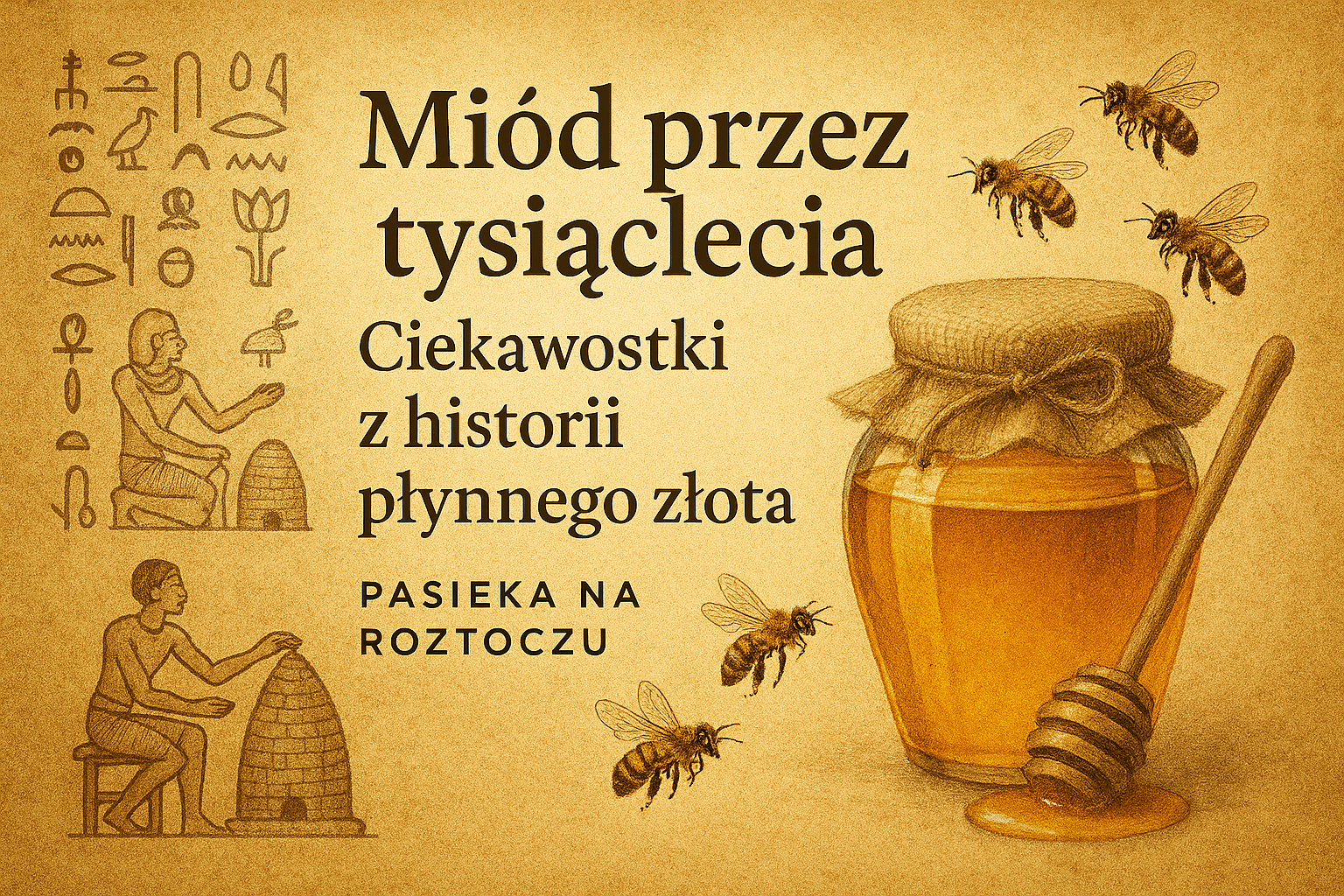 Miód przez tysiąclecia: Ciekawostki z historii płynnego złota