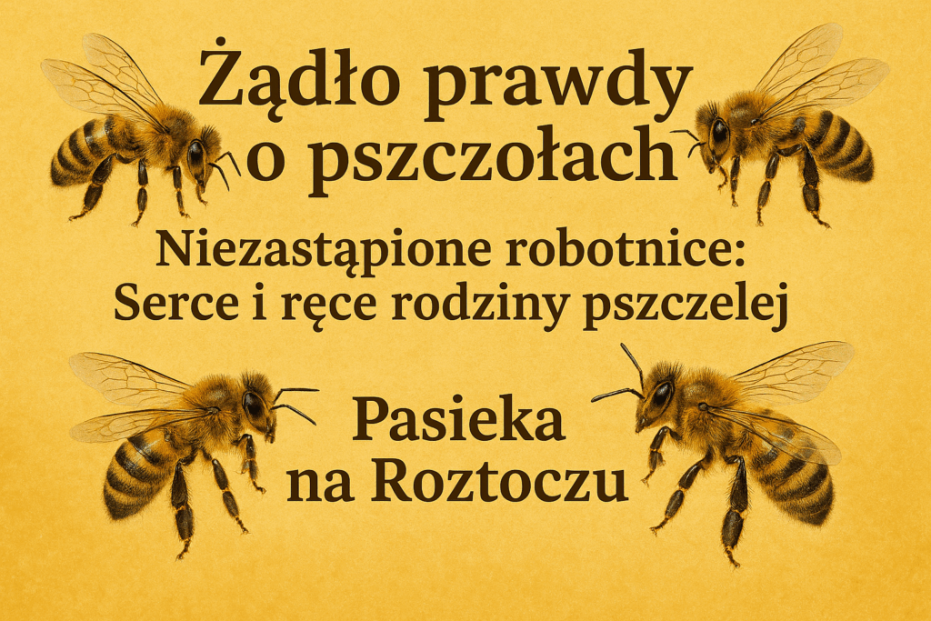 Niezastąpione robotnice: Serce i ręce rodziny pszczelej