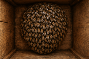 Kłąb zimowy pszczół