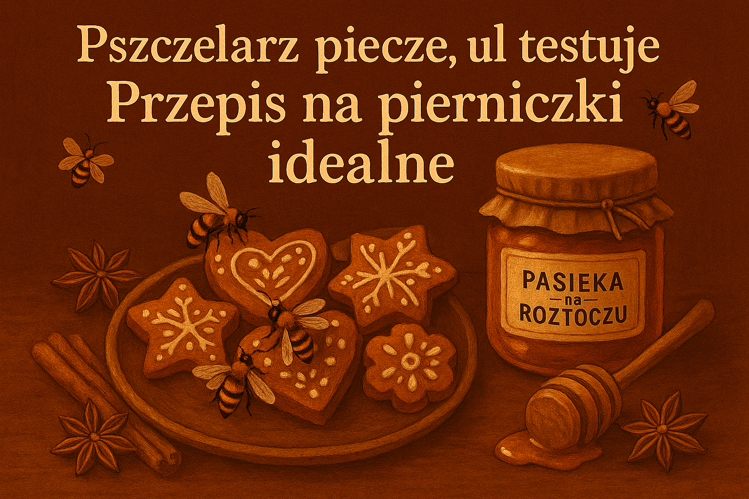 Pszczelarz piecze, ul testuje: Przepis na pierniczki idealne