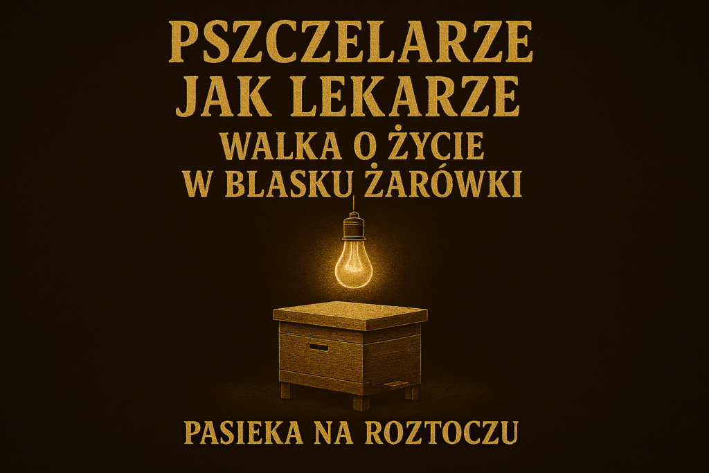 Pszczelarze jak lekarze: Walka o życie w blasku żarówki