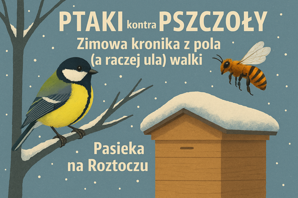 taki kontra pszczoły: Zimowa kronika z pola (a raczej ula) walki