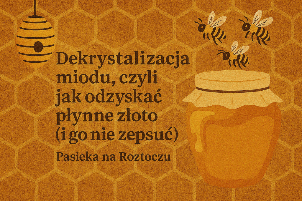 Dekrystalizacja miodu, czyli jak odzyskać płynne złoto (i go nie zepsuć)