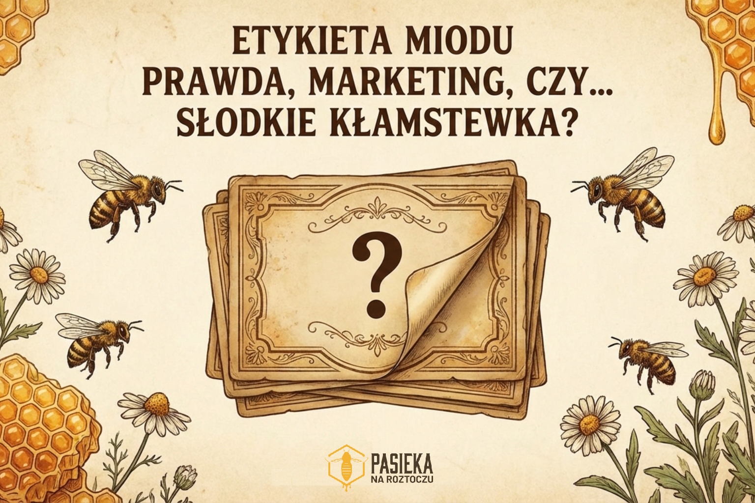Etykieta miodu: Prawda, marketing, czy... słodkie kłamstewka?