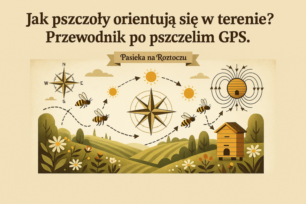 Jak pszczoły orientują się w terenie? Przewodnik po pszczelim GPS.