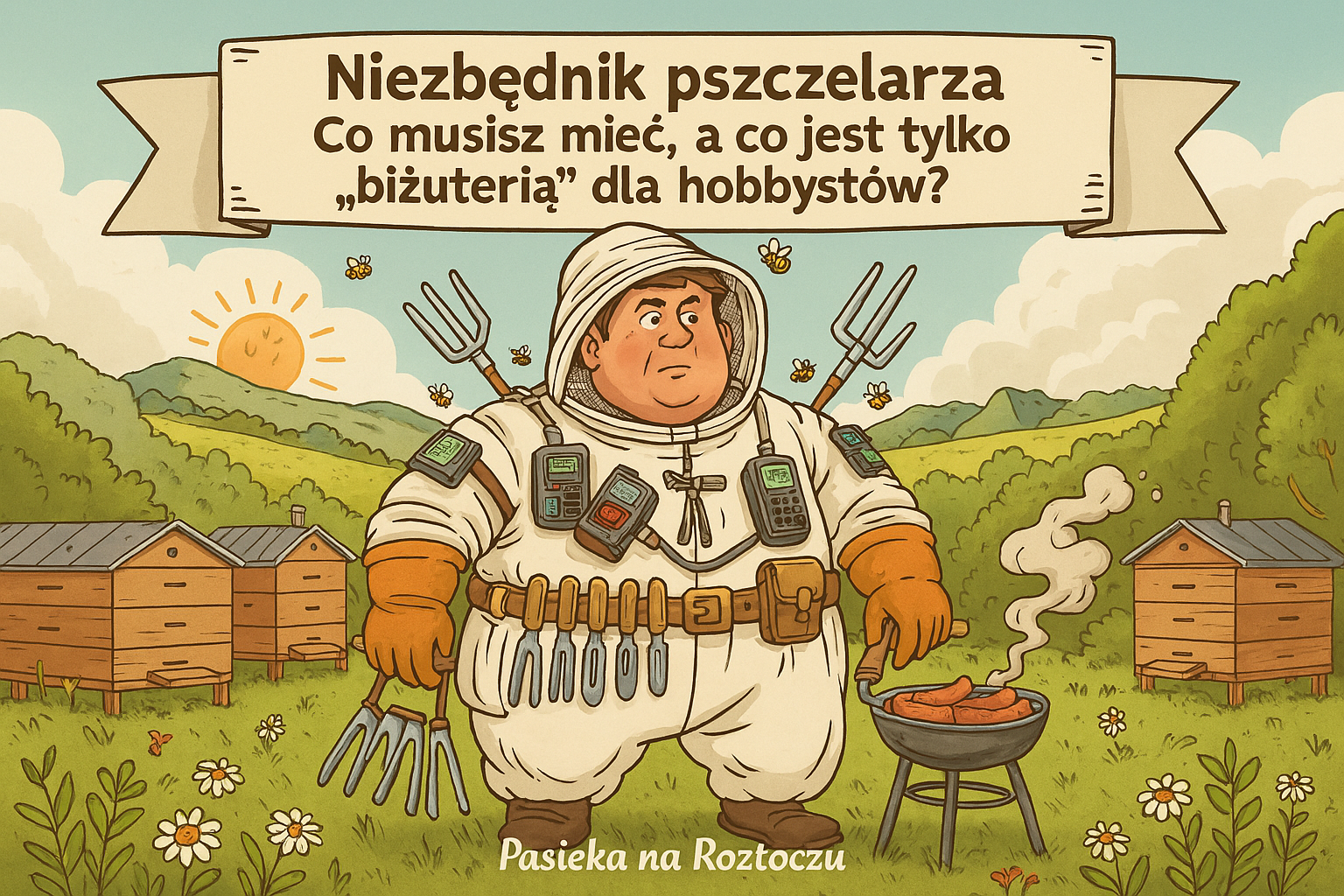 Niezbędnik pszczelarza: Co musisz mieć, a co jest tylko „biżuterią” dla hobbystów?