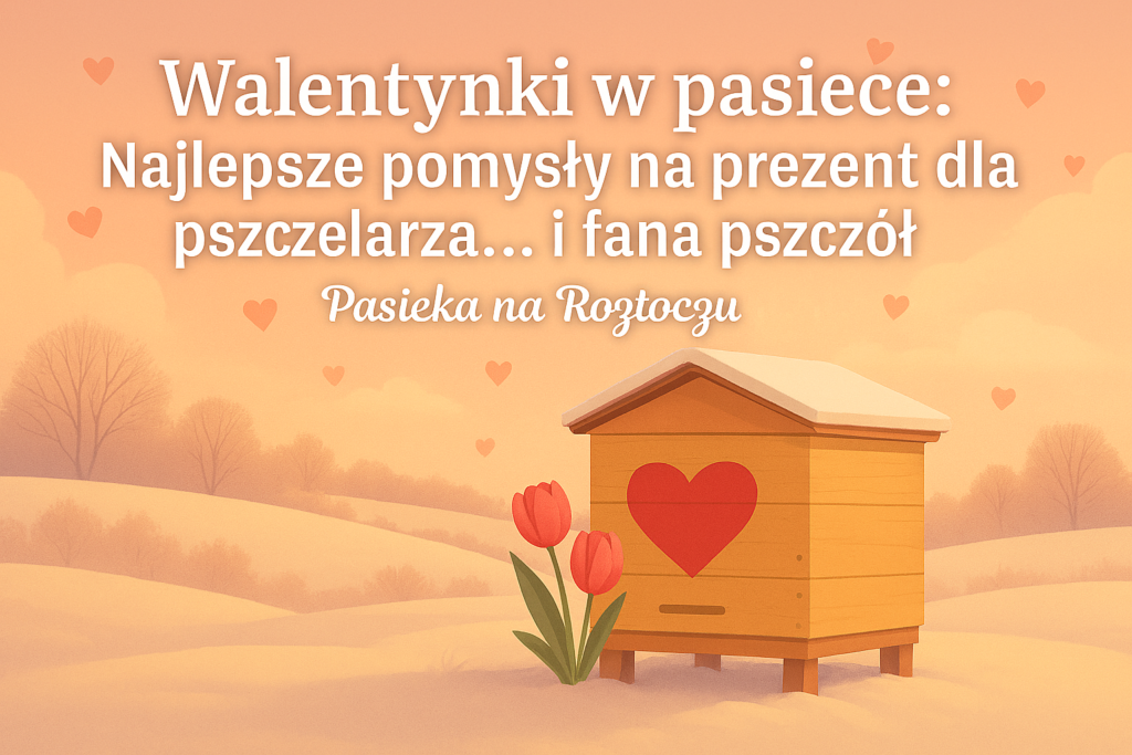 Walentynki w pasiece: Najlepsze pomysły na prezent dla pszczelarza... i fana pszczół