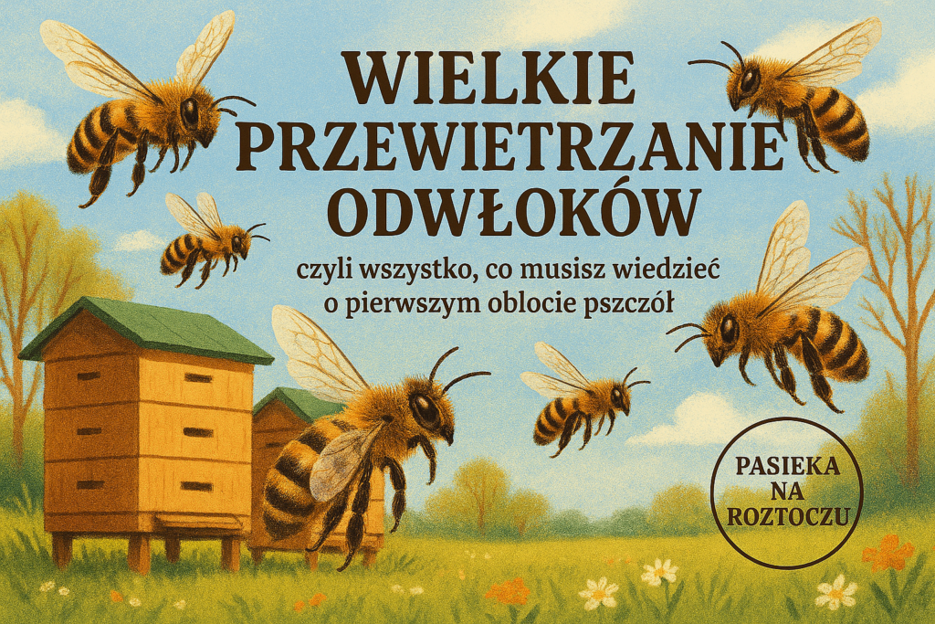 Wielkie Przewietrzanie Odwłoków, czyli wszystko, co musisz wiedzieć o pierwszym oblocie pszczół.